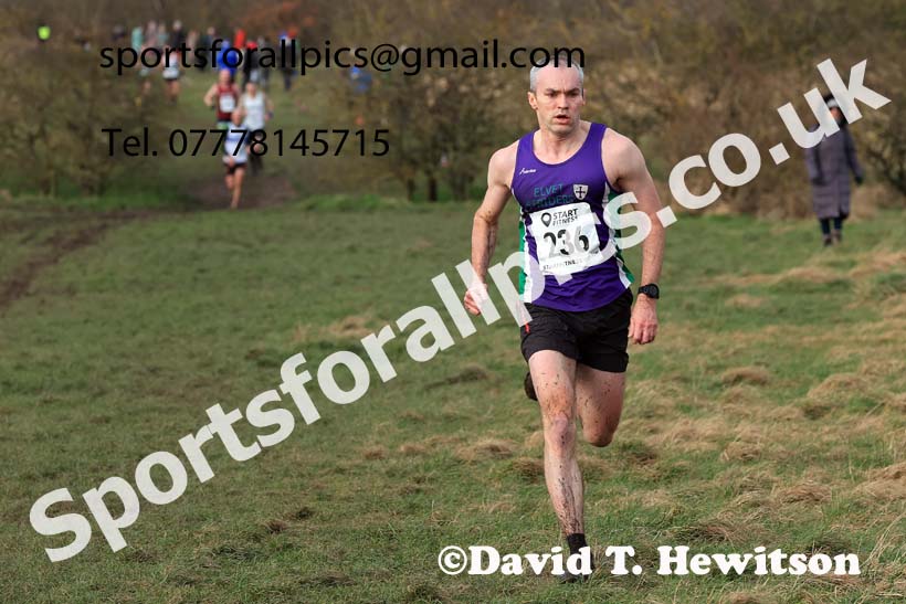 Mens 35 to 64, 2024 NEMAA Cross Country Champs., Wallsend. Photo: David T. Hewitson/Sports for All Pics